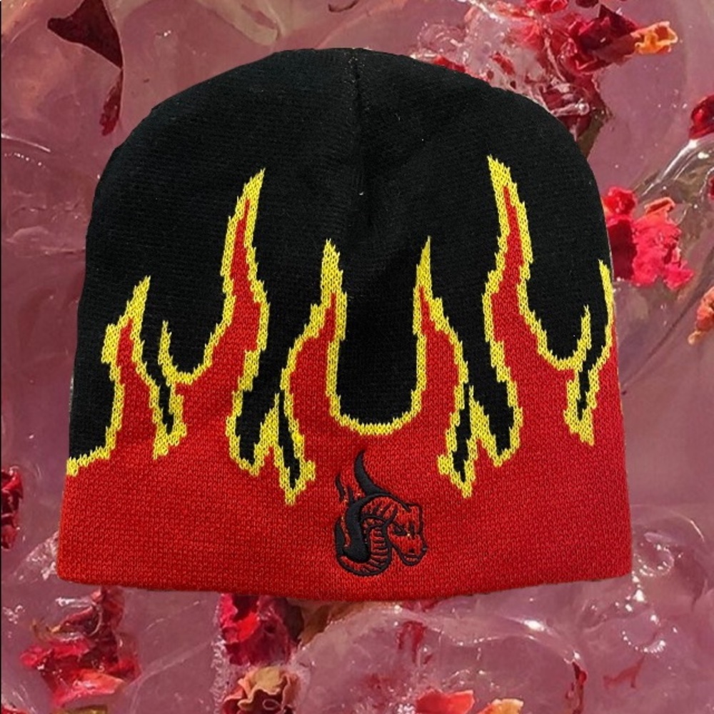 Cabra Flava Flames Beanies